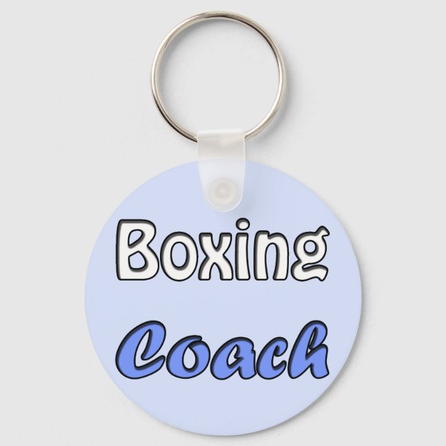 Chaveiro Treinador em Boxing (Frente)