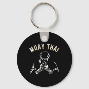 Chaveiro Treinamento de Muay Thai Vintage Mma Kickboxing