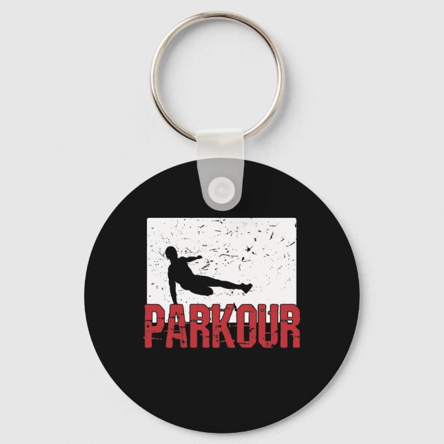 Chaveiro Treinamento de Parkour (Frente)