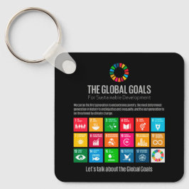 Chaveiro Treinamento Moderno Objetivos de Sustentabilidade 