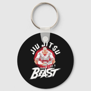 Chaveiro Treine Como Uma Fera - Jiu Jitsu Brasileiro Mma Bj