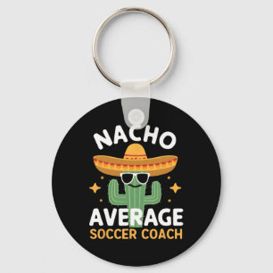 Chaveiro Treino de Futebol Médio Nacho Engraçado Cinco De M