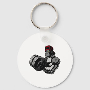 Chaveiro Treino de musculação Gorilla Academia Treinamento