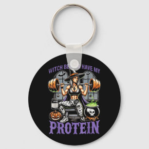 Chaveiro Treino Fantasma Bruxa Melhor Ter Proteína Hallowee