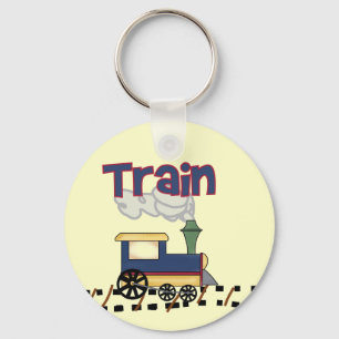 Chaveiro Trem no camiseta e nos presentes da trilha