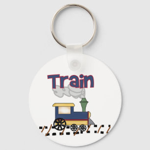 Chaveiro Trem no camiseta e nos presentes da trilha