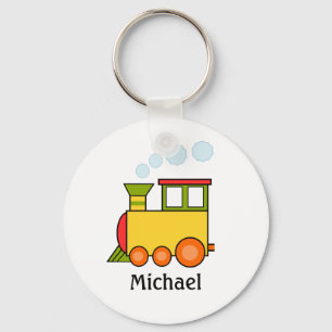 Chaveiro Trem Personalizado de Múltiplas Cores