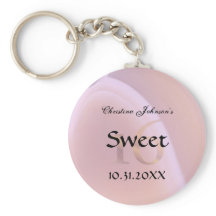 Trendy Rosa Pink Crystal Sweet 16 Favoritos para f