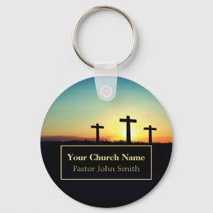 Chaveiro Três Cruzes da Pastora Sunset