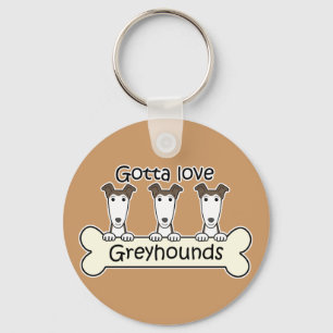 Chaveiro Três galgos