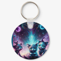 Três Gatinhos De Alienígena Em Uma Configuração De