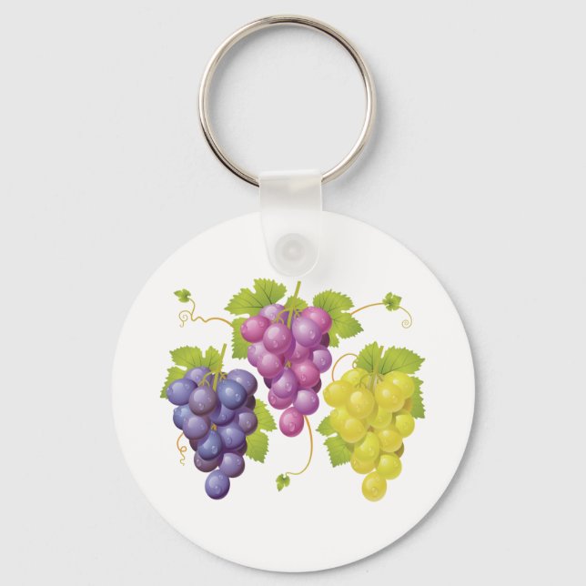 Chaveiro Três Montes De Uvas (Frente)