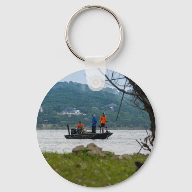 Chaveiro Três Pescadores Em Mesa Rock (Frente)