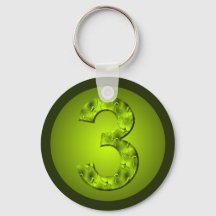 Três Sorte Natureza Pulseira Verde