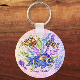 Chaveiro Triada de Peixes