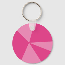 Chaveiro Triângulos padrão geométrico