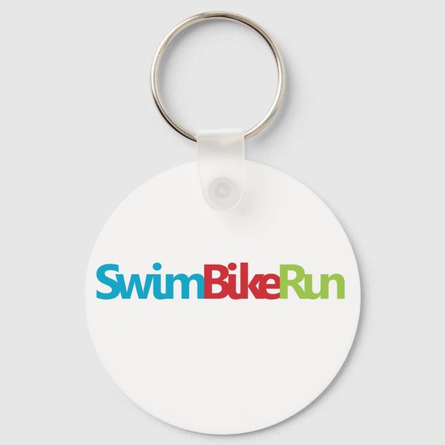 Chaveiro Triathlon cool logo for all sport lovers (Frente)