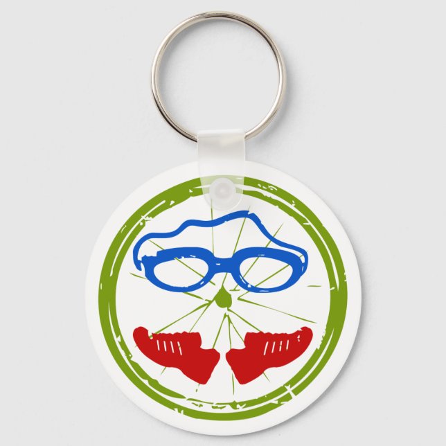 Chaveiro Triathlon Face (Frente)