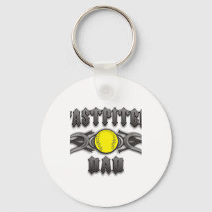 Chaveiro Tribal de Pai de Softball Fastpitball