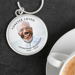 Chaveiro Tributo de Foto Personalizado para Funeral/Memoria