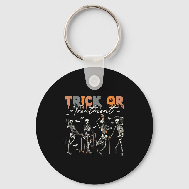 Chaveiro Trick Or Treatment Pt Physical Therapy Therapist H (Frente)