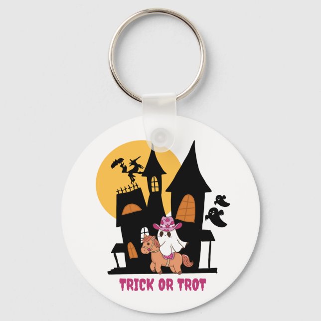 Chaveiro Trick Or Trot (Frente)