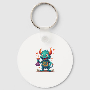 Chaveiro Trick ou Tratar Monstro � Camiseta do Halloween D