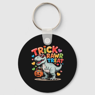 Chaveiro Trick Rawr Treat Dinossauro Trex Menino Dia das Br
