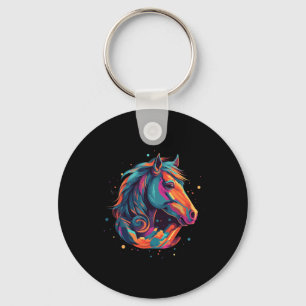 Chaveiro Trilha de Trilhos Equestres Andando Equestre