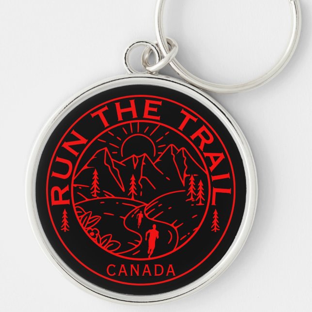 Chaveiro Trilha no Canadá (Frente)