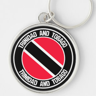 Chaveiro Trinidad e Tobago Round Emblem