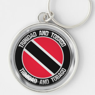 Chaveiro Trinidad e Tobago Round Emblem