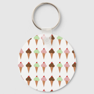 Chaveiro Trio do sorvete