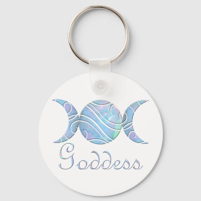 Chaveiro Triple Moon Opal (Frente)