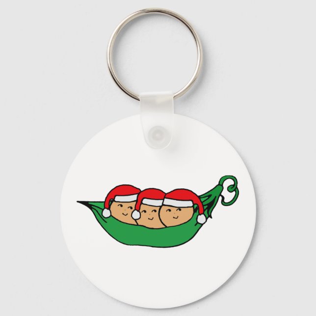 Chaveiro Triplets Graphic de Natal (Frente)