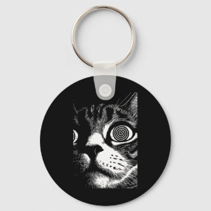 Chaveiro Trippy Cat Pastel Gótico Gótico Grunge Alt Punk We