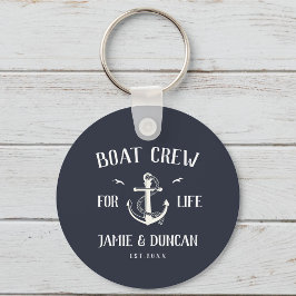 Chaveiro Tripulação De Barcos Para Nome Personalizado Náuti