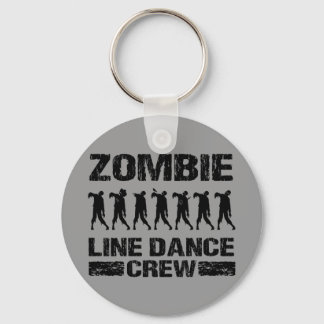 Chaveiro Tripulação de Dança da Linha Zombie