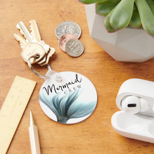 Chaveiro Tripulação de Sereia Luxe | Turquoise Teal Bridesm (Mesa)