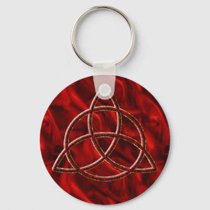 Chaveiro Triquetra Red Silk