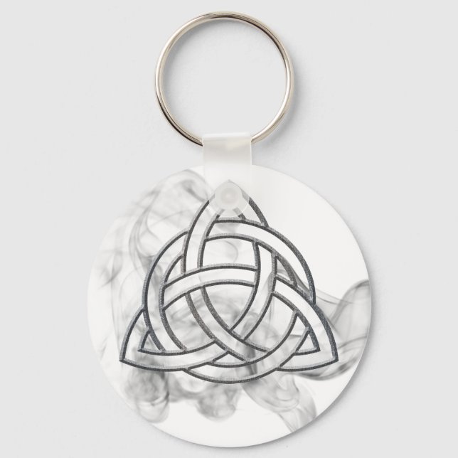 Chaveiro Triquetra Silver Bevel (Frente)