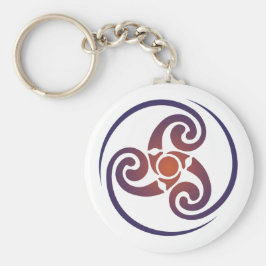 Chaveiro Triskele, Espiral triplo, Símbolo Triskelion Celti