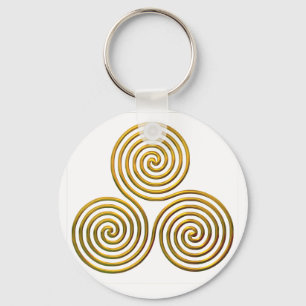 Chaveiro Triskele-gold