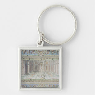 Chaveiro Triumph da cristandade, das salas de Raphael