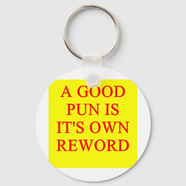 Chaveiro trocadilho em trocadilhos (Frente)