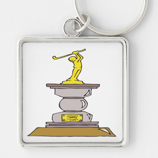 Chaveiro Troféu do golfe (Frente)