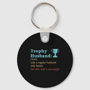 Chaveiro Troféu Marido de Humor Divertido Definição Marido