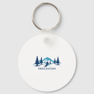 Chaveiro Trollhaugen Wisconsin Ski Resort Skiier _1