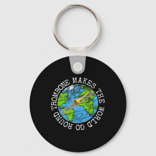 Chaveiro Trombone faz o mundo girar