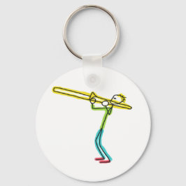 Chaveiro Trombone Stickman
